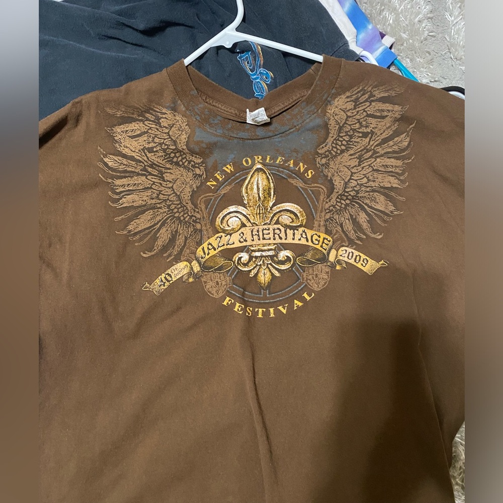 Vintage New Orleans Jazz Fest and Heritage Festival 2009 Tee